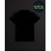 Hollister Black Tie-Dye Tech Print Graphic Tee